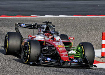 Charles Leclerc im Ferrari