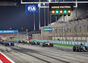 Startabbruch zur Übung in Bahrain