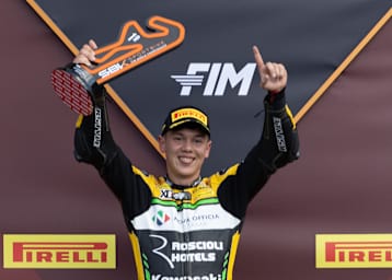 Den ersten Sieg der neuen Sportbike-WM sicherte sich Antonio Torres