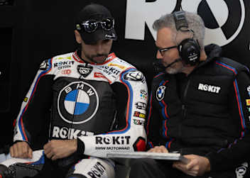 Miguel Oliveira (li.) mit Crew-Chief Andrew Pitt
