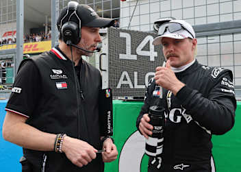 Heute ist Valtteri Bottas gesund und glücklich