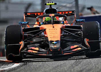 Lando Norris hat sich die Sprint-Pole geschnappt