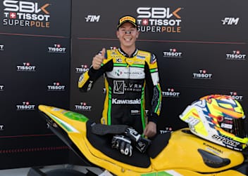David Salvador ist der schnellste Mann der Sportbike-WM