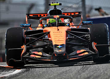Lando Norris hat sich die Sprint-Pole geschnappt