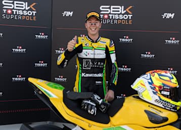 David Salvador ist der schnellste Mann der Sportbike-WM