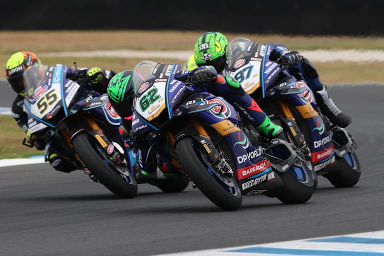 Locatelli (55), Manzi (62) und Gardner sind auch 2027 bei Yamaha