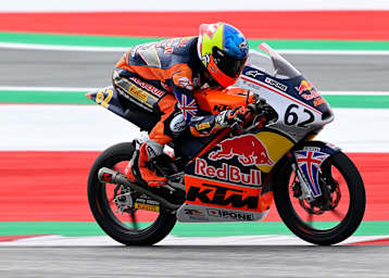 Das Red Bull Rookies Cup-Motorrad ist noch ein filligraner Moto3-Ableger