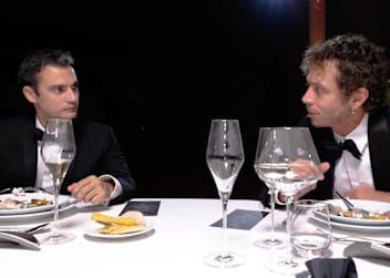 Dani Pedrosa und Valentino Rossi