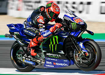 Fabio Quartararo am Samstagmorgen in Assen