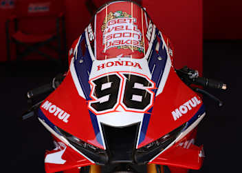 Jake Dixon kehrt zurück auf seine Honda mit Startnummer 96