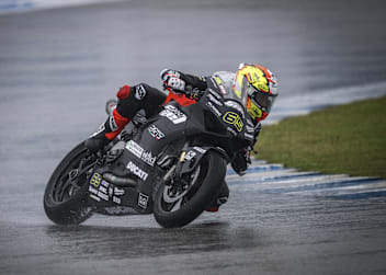 Philipp Öttl trotzte dem Regen