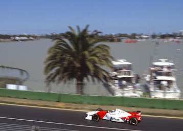 Mika Häkkinen 1996 in Melbourne