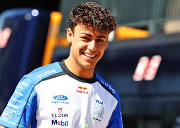 Racing Bulls-Rookie Arvid Lindblad