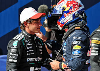 Kimi Antonelli und Max Verstappen
