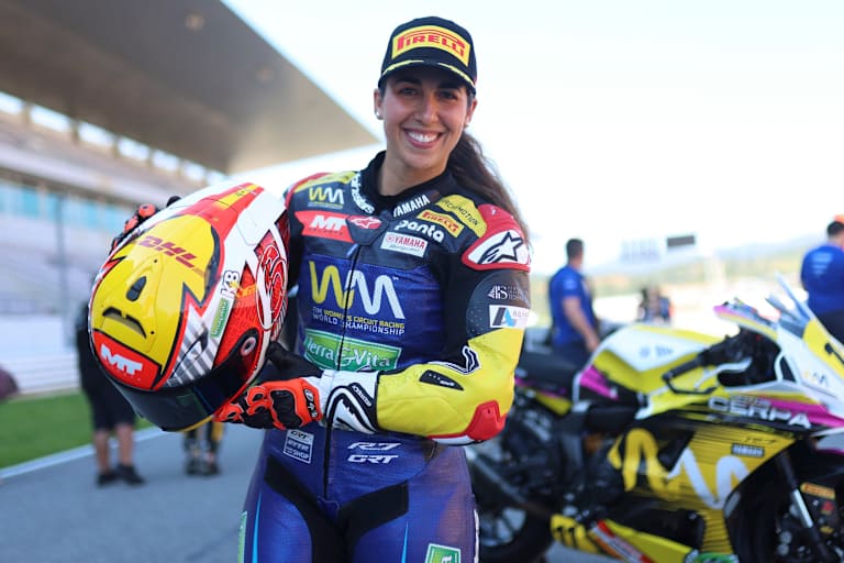 Maria Herrera startete mit einem Sieg in die WorldWCR 2026