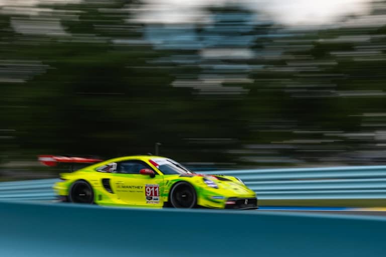 Der Manthey-Porsche in der IMSA