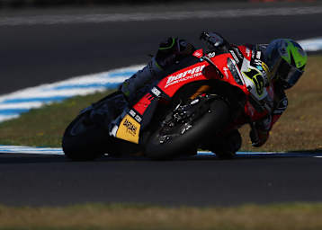 Alvaro Bautista stapelt tief