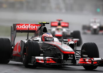 Jenson Button in Montreal 2011