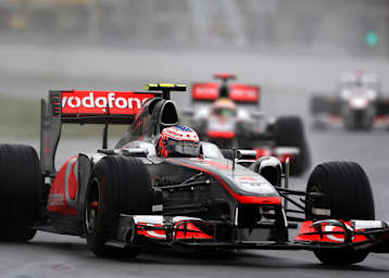 Jenson Button in Montreal 2011