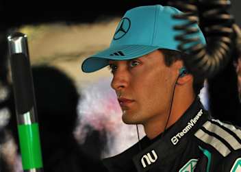 Mercedes-Fahrer George Russell
