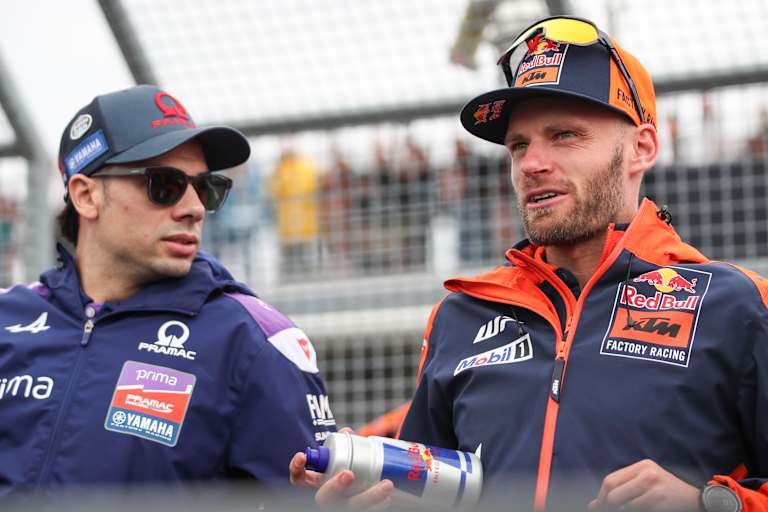 Miguel Oliveira (li.) und Brad Binder kennen sich aus dem GP-Paddock