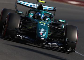 Fernando Alonso im Aston Martin-Honda