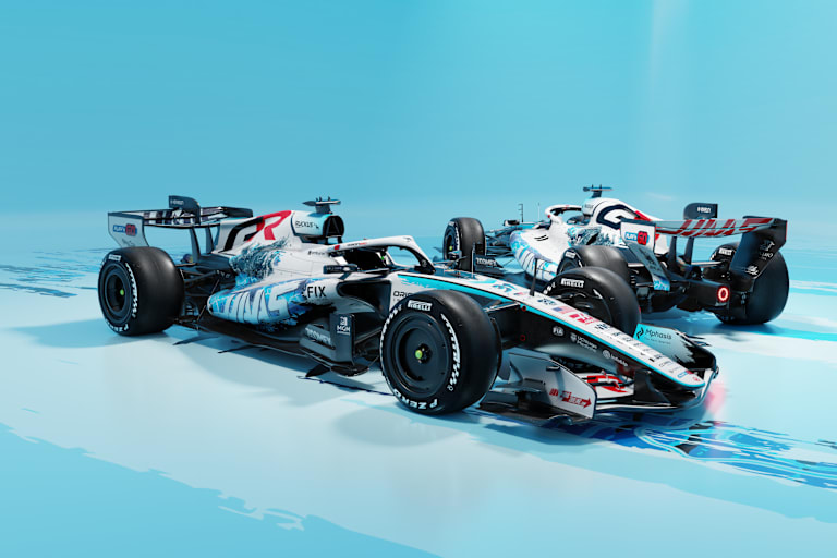 Godzilla fährt auch in Austin auf den VF26 des Haas-Teams mit