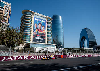 Max Verstappen in Baku