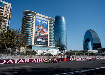 Max Verstappen in Baku