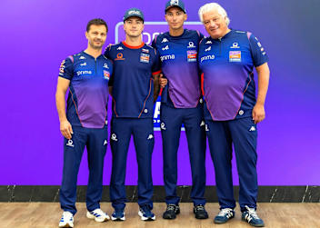 Gino Borsoi, Izan Guevara, Toprak Razgatlioglu und Paolo Campinoti