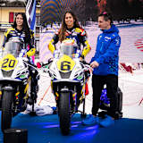 Natalia Rivera, Maria Herrera und Teammanager Ayrton Badovini