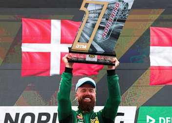 Ausgelassene Freude beim Norisring-Dominator Nicki Thiim