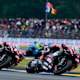 Marco Bezzecchi (2.) wunderte sich: Warum führte er in Le Mans so lange?