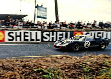 Das Siegerauto von Le Mans 1966 mit Chris Amon und Bruce McLaren