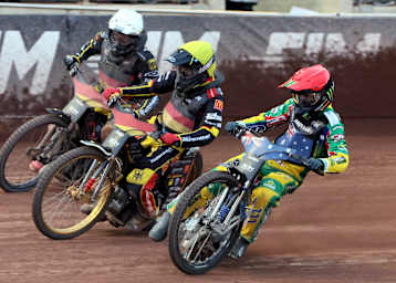 Die deutschen Leistungsträger Norick Blödorn (w) und Kai Huckenbeck (g)