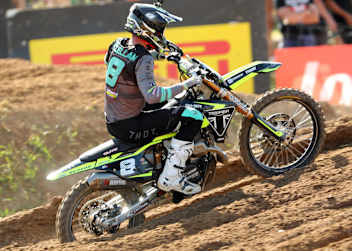 Camden Mc Lellan gewann das MX2 Qualifikationsrennen in Lommel