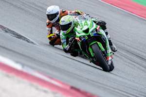 Xavi Artigas auf der Kawasaki ZX-6R