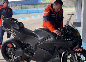 KTM-Testbike von Pol Espargaro