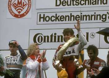 Wimmer, Mang, Spencer: Die 250er-Elite begeisterte 1985 das Motodrom