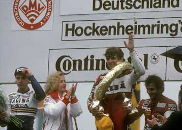 Wimmer, Mang, Spencer: Die 250er-Elite begeisterte 1985 das Motodrom