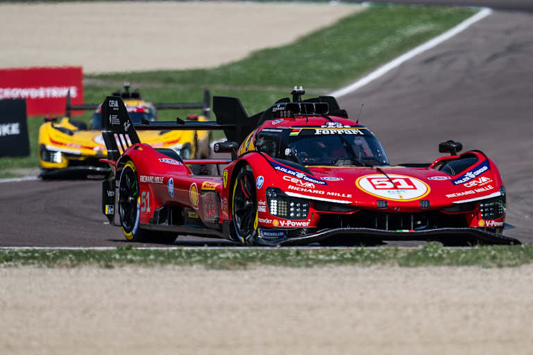 Der Ferrari 499P von Antonio Giovinazzi