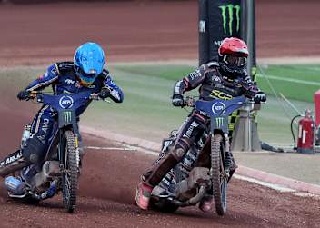 In Manchester dabei: Robert Lambert (li.) und Kai Huckenbeck
