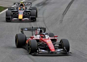 Charles Leclerc duellierte sich mit Isack Hadjar