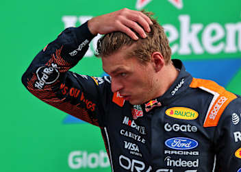 Max Verstappen fehlte der Grip, um im Sprint-Qualifying gut abzuschneiden