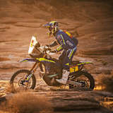 Sherco-Pilot Bradlex Cox fuhr auf Etappe 5 ins Rampenlicht