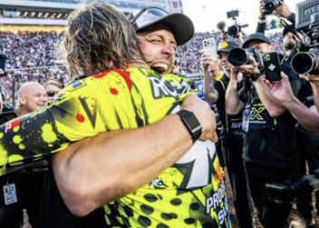 Kens Jugendfreund Tim Koch reiste zum Saisonfinale nach Salt Lake City