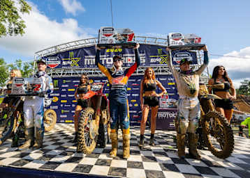 Das 250er-Podium in Budds Creek