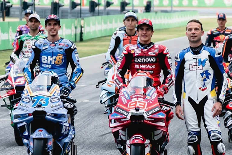 Sylvain Guintoli mit den MotoGP-Assen in Thailand