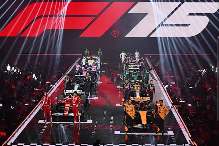 Das Formel-1-Feld 2025