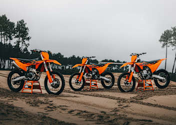 KTM stellt seine Supercross-Bikes für 2027 vor